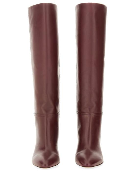 25FW 파리텍사스 부츠 PX1683 XVT01ROUGENOIR Burgundy - PARIS TEXAS