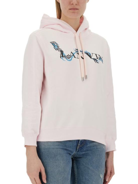  랑방 후드 티셔츠 RW HO0003 J109 P24502 White - LANVIN