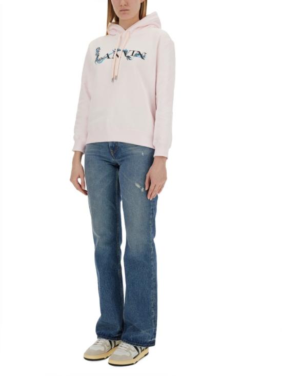  랑방 후드 티셔츠 RW HO0003 J109 P24502 White - LANVIN
