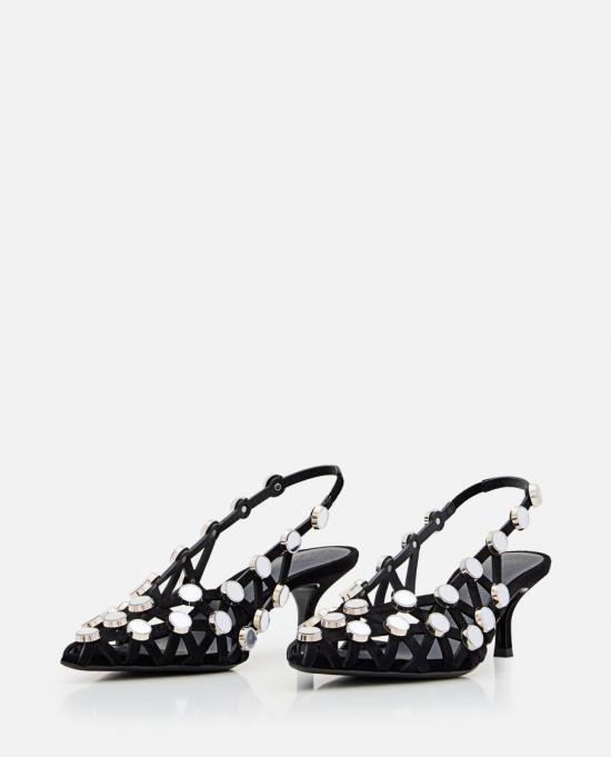 25SS 디 아티코 힐/펌프스 250WSH00844LBT007SA100 Black - THE ATTICO