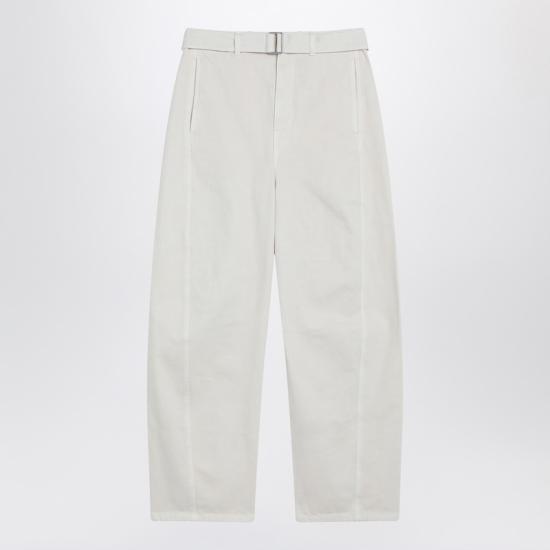  르메르 벨티드 트위스트 팬츠 PA326LD1065 Blue