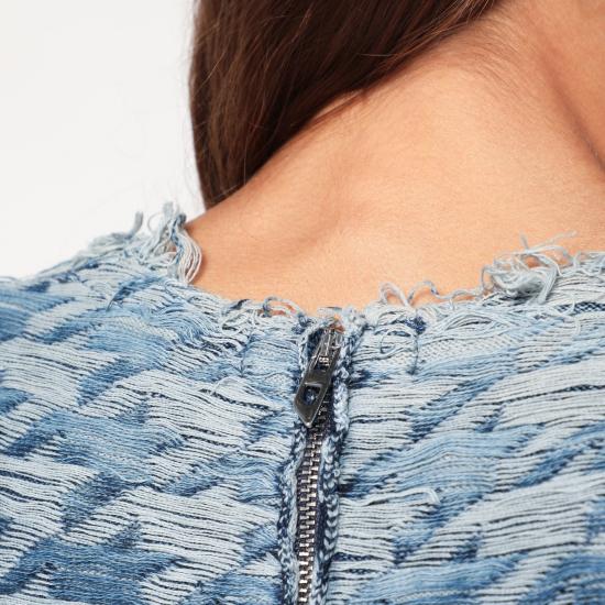 25FW 디젤 숏 원피스 A214460EGCA Blue - DIESEL