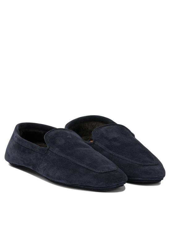 26SS 헨더슨 로퍼 PIEDATER413SUEDE SIRENA Blue - HENDERSON