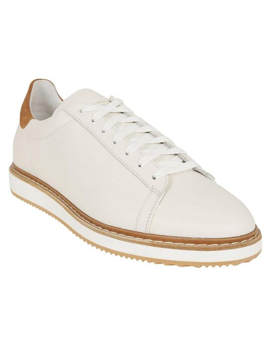  브루넬로 쿠치넬리 스니커즈 MZUALVL229CLT57 White - BRUNELLO CUCINELLI
