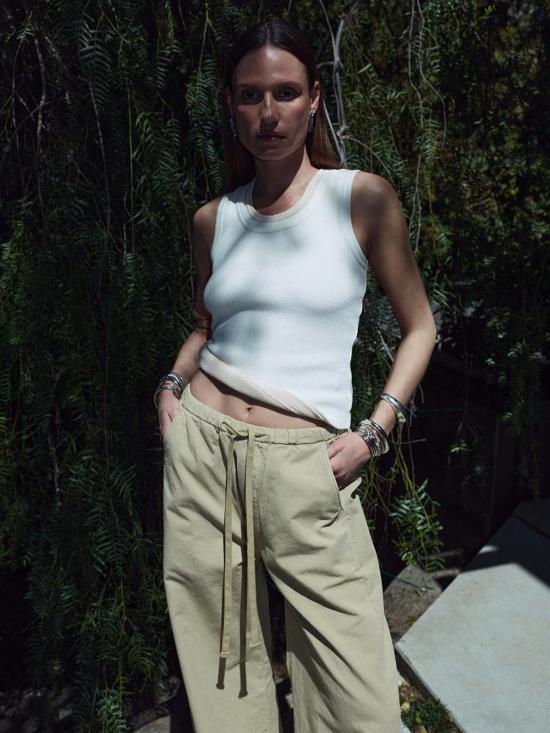  시티즌 오브 휴머니티 크롭 팬츠 오로라 풀온 팬츠 카탈리나 - CITIZEN OF HUMANITY