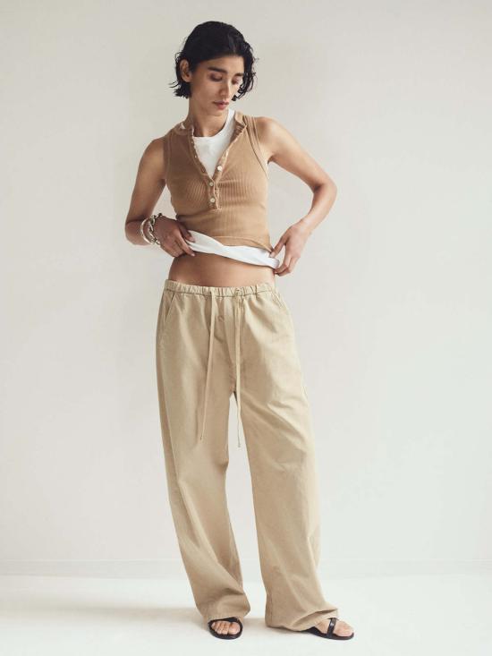  시티즌 오브 휴머니티 크롭 팬츠 오로라 풀온 팬츠 카탈리나 - CITIZEN OF HUMANITY