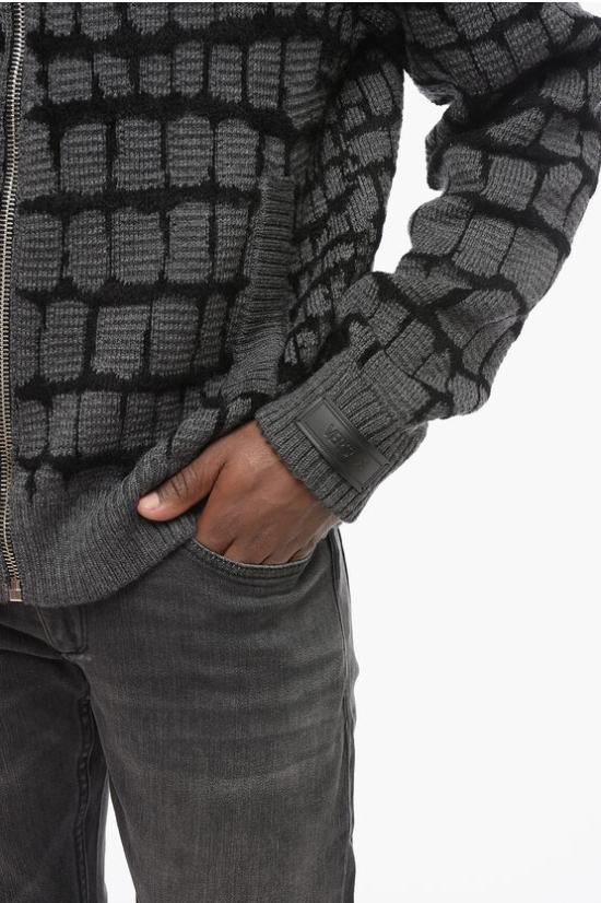  베르사체 스웨터 1012392 1A08743 1E060 Gray - VERSACE