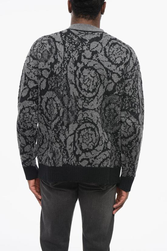  베르사체 스웨터 1013400 1A09516 1B000 Gray - VERSACE