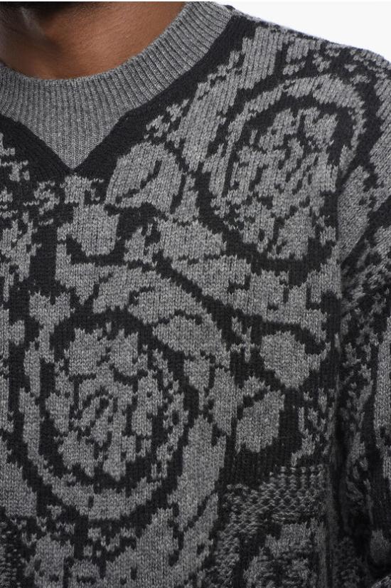  베르사체 스웨터 1013400 1A09516 1B000 Gray - VERSACE