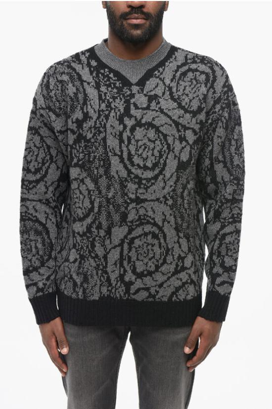  베르사체 스웨터 1013400 1A09516 1B000 Gray