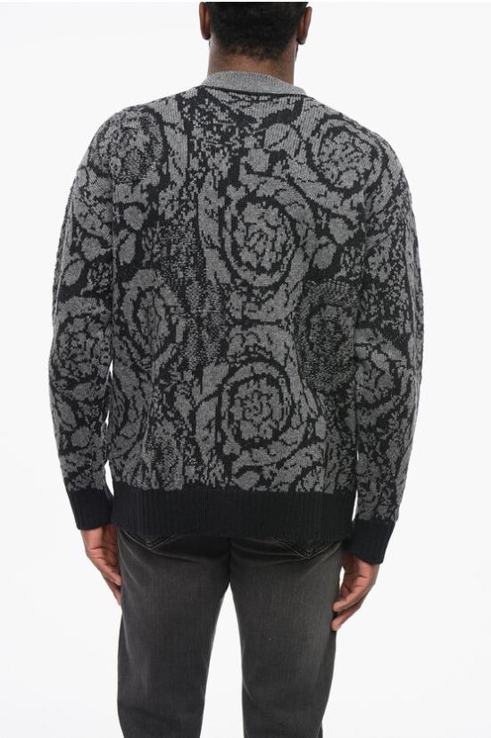  베르사체 스웨터 1013400 1A09516 1B000 Gray - VERSACE