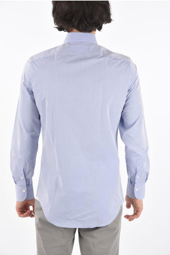  피나모레 긴팔 셔츠 MZANTEC023962 Blue - FINAMORE