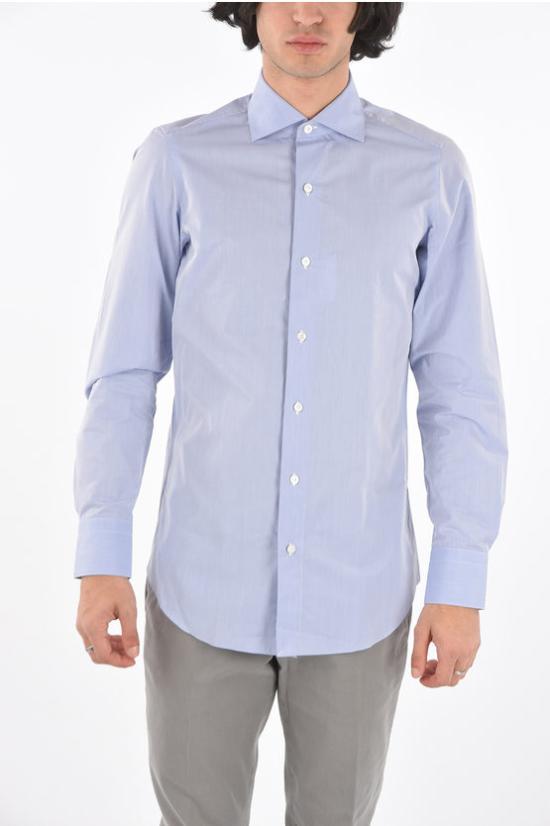  피나모레 긴팔 셔츠 MZANTEC023962 Blue