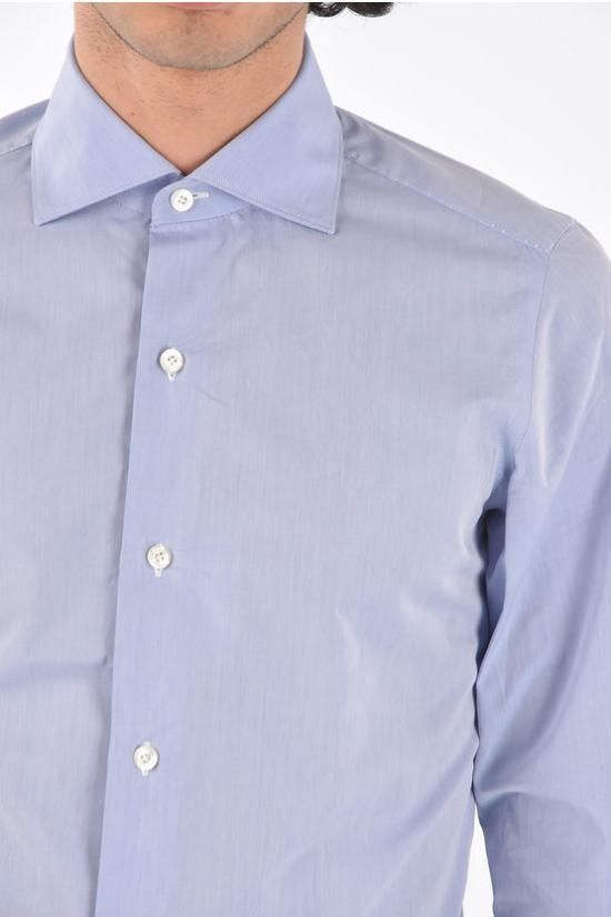  피나모레 긴팔 셔츠 MZANTEC023962 Blue - FINAMORE