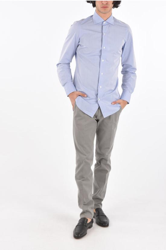  피나모레 긴팔 셔츠 MZANTEC023962 Blue - FINAMORE