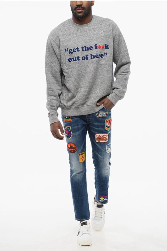  디스퀘어드2 긴팔 티셔츠 S71GU0543 S25463 860M Gray - DSQUARED2