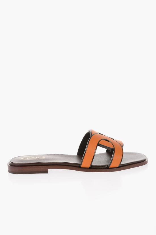  토즈 뮬/슬리퍼 XXW70K0GU70 MID G622 Orange - TODS