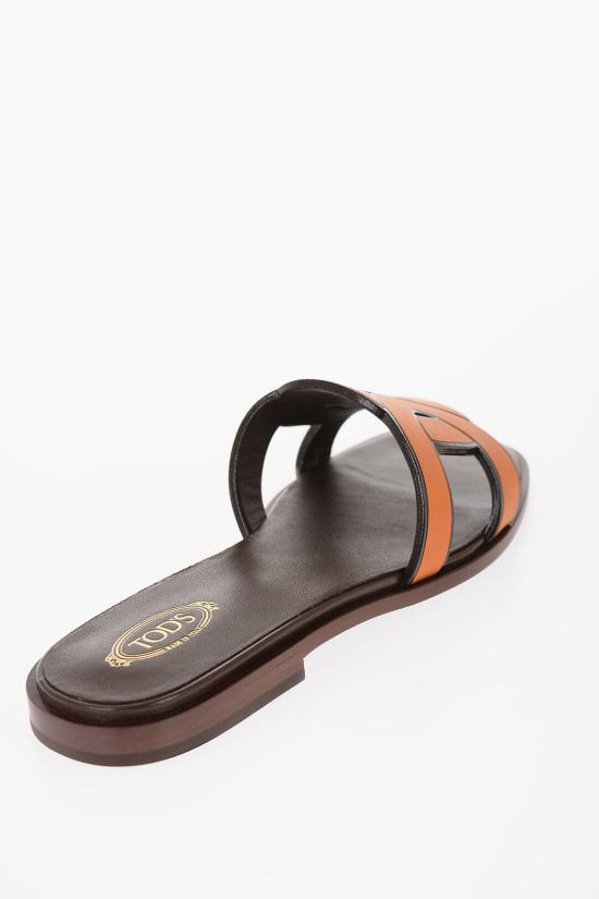  토즈 뮬/슬리퍼 XXW70K0GU70 MID G622 Orange - TODS