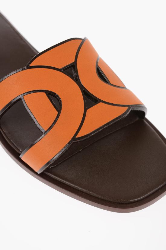  토즈 뮬/슬리퍼 XXW70K0GU70 MID G622 Orange - TODS