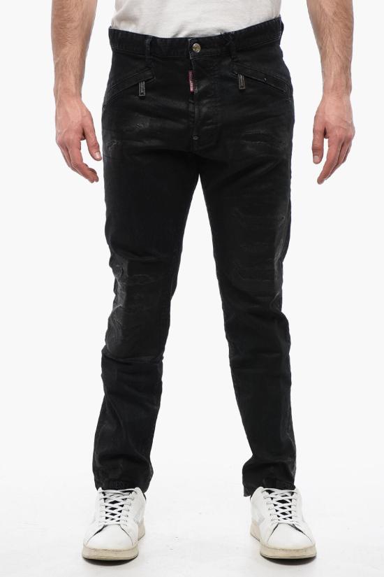  디스퀘어드2 데님 팬츠 S74LB1428 S39781 900 Black