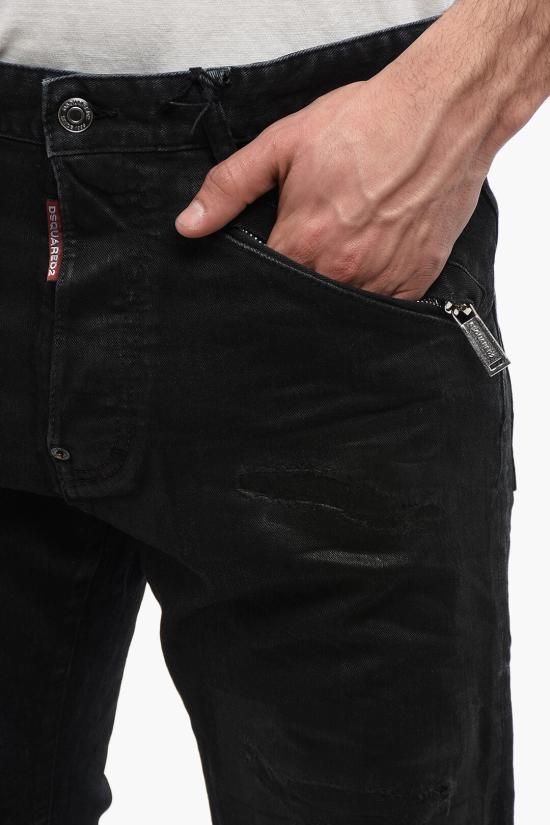  디스퀘어드2 데님 팬츠 S74LB1428 S39781 900 Black - DSQUARED2