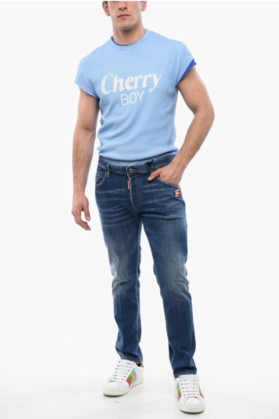  디스퀘어드2 데님 팬츠 S74LB1471 S30342 470 Blue - DSQUARED2