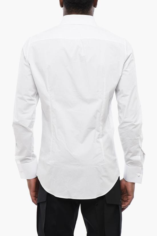  디스퀘어드2 긴팔 셔츠 S74DM0662 S42381 100 White - DSQUARED2