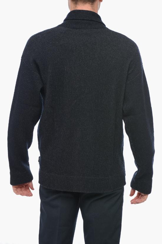  에르메네질도제냐 가디건 VYD60 ZZ155 504 Blu Grigio - ERMENEGILDO ZEGNA