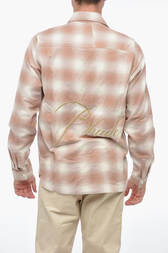  루드 긴팔 셔츠 RHSS23SR90320388 1388 Beige - RHUDE