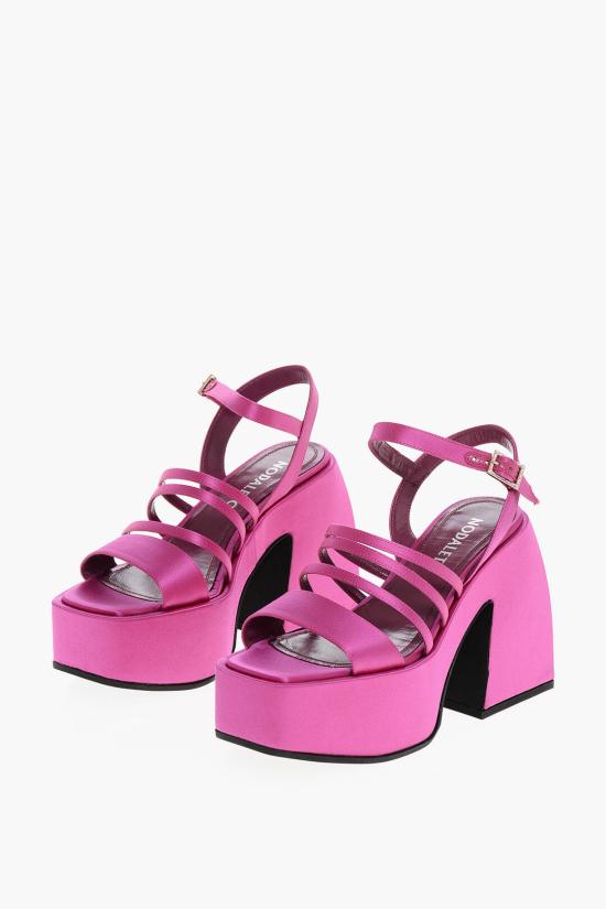  노달레토 샌들 NO11 28 124 SHOCKING PINK SATIN