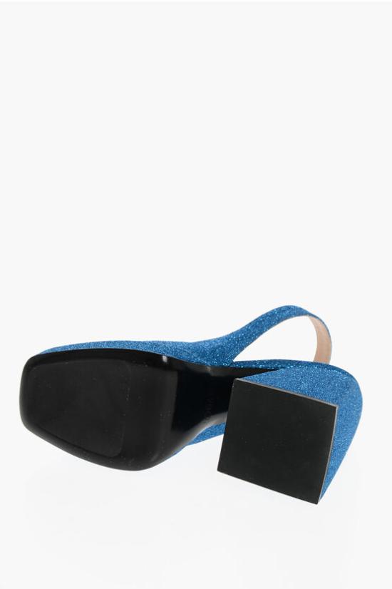  노달레토 힐/펌프스 NO11 81 118 TURQUOISE GLITTER Light blue - NODALETO