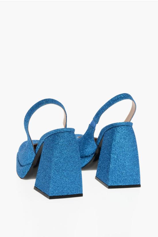  노달레토 힐/펌프스 NO11 81 118 TURQUOISE GLITTER Light blue - NODALETO