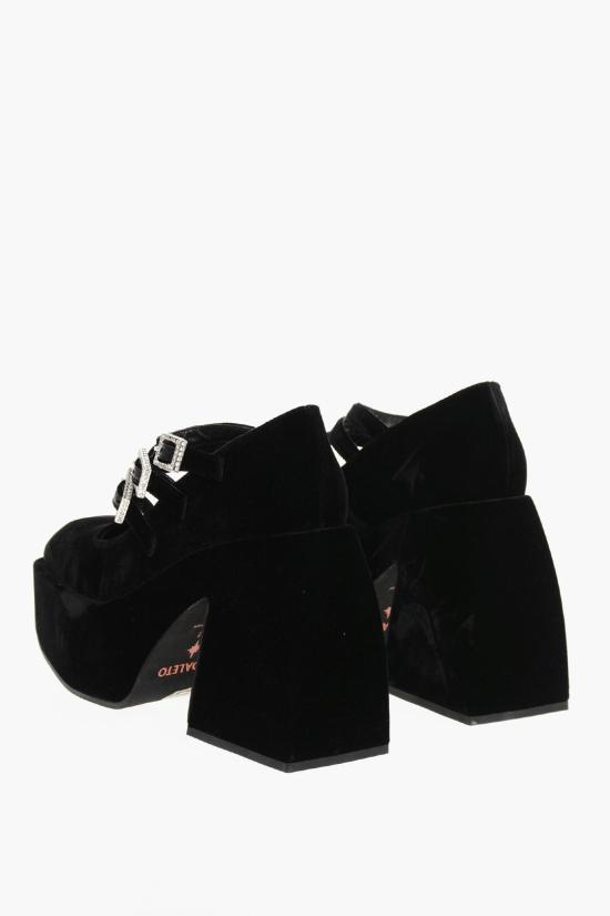  노달레토 힐/펌프스 NO7 39 61 BLACK MOON Black - NODALETO