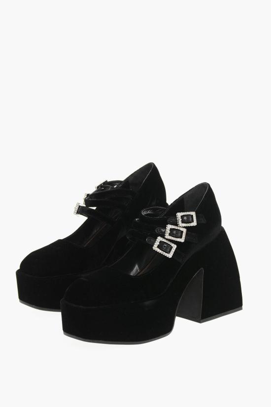  노달레토 힐/펌프스 NO7 39 61 BLACK MOON Black