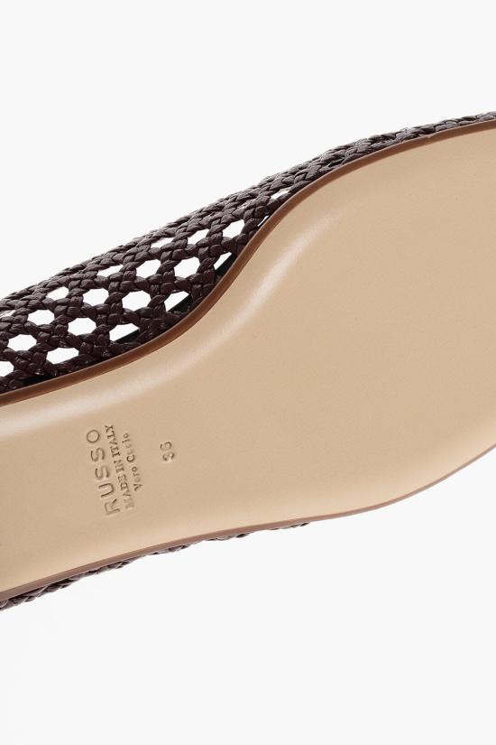  프란체스코 루쏘 플랫 슈즈 R1P955N200 337 Nero Burgundy - FRANCESCO RUSSO