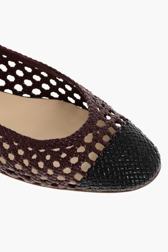  프란체스코 루쏘 플랫 슈즈 R1P955N200 337 Nero Burgundy - FRANCESCO RUSSO