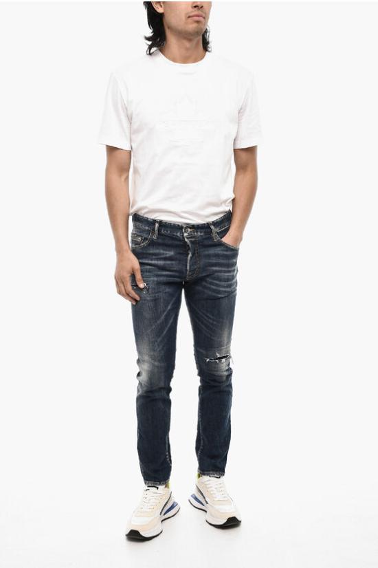  디스퀘어드2 데님 팬츠 S79LA0063 S30789 470 Blue - DSQUARED2