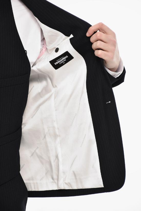  디스퀘어드2 수트 세트 S74FS0045 S53622 003F Blue - DSQUARED2