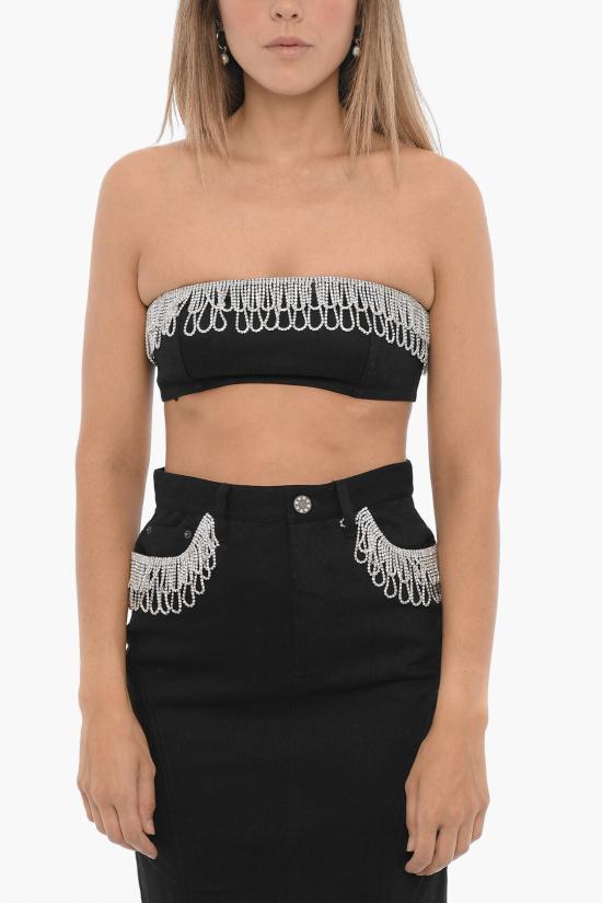  로테이트 민소매 티셔츠 100538100 19 4004 Black