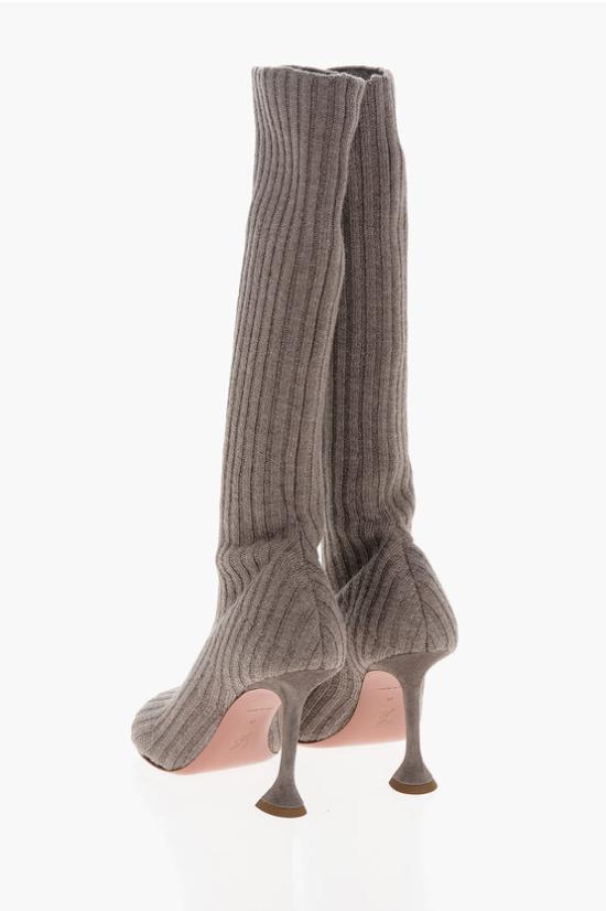  아미나 무아디 부츠 12S357753VEN FUZZYRIBBE Brown - AMINA MUADDI