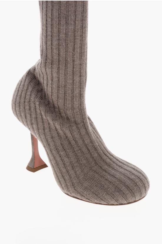  아미나 무아디 부츠 12S357753VEN FUZZYRIBBE Brown - AMINA MUADDI