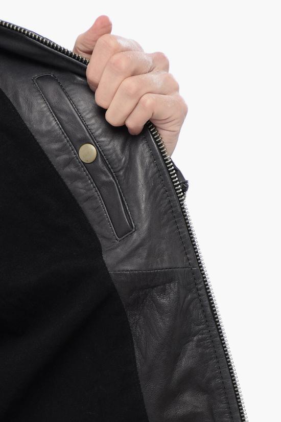  디젤 가죽 자켓 A12994 0IMAZ 9XX Gray - DIESEL