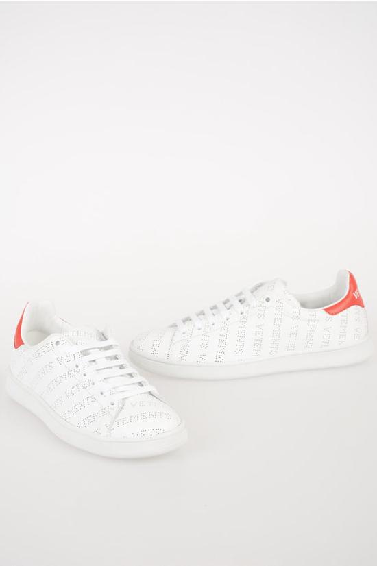  베트멍 뮬/슬리퍼 VTSMT3 PERFORATED SNEAKERS RED WHITE White
