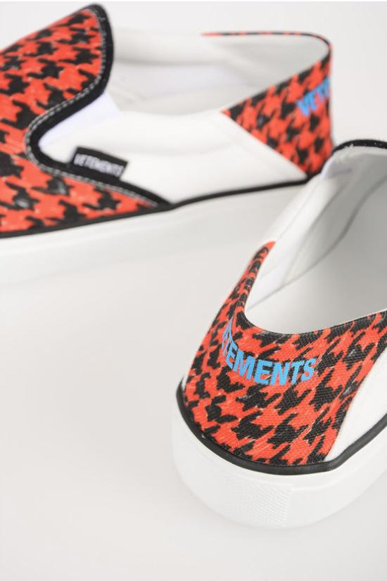  베트멍 스니커즈 VTVNS2 BABOUCHE RED Red - VETEMENTS