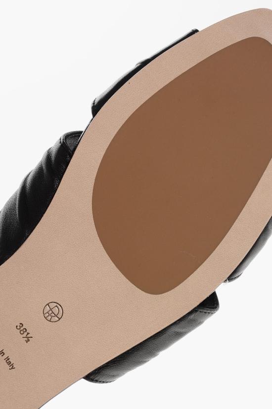  더로우 뮬/슬리퍼 F1500N60 BLKCR Black - THE ROW