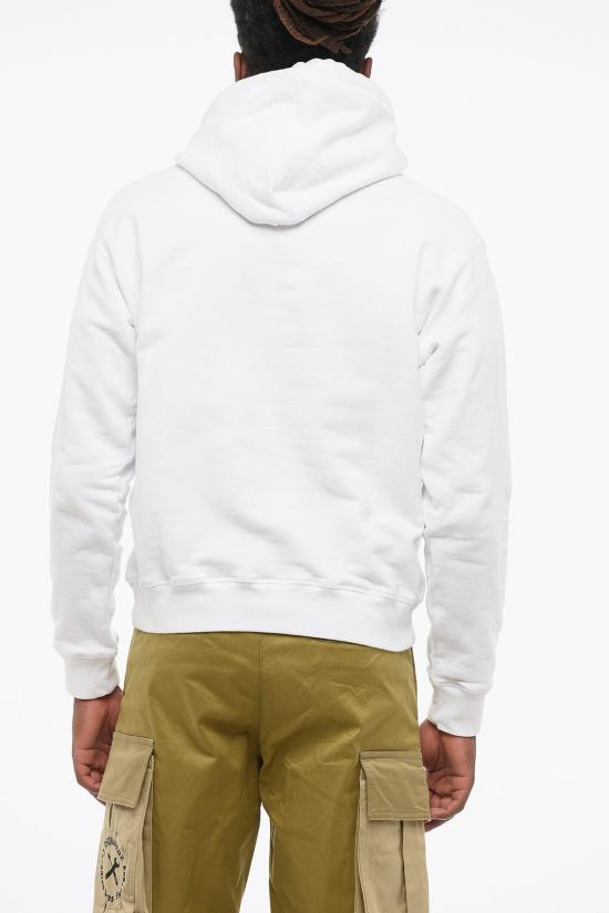  디스퀘어드2 후드 티셔츠 S71GU0661 S25551 100 White - DSQUARED2