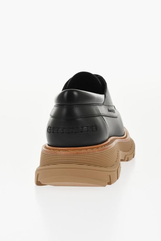  알렉산더 맥퀸 트레드 레이스업 슈즈 794494WIFR1 1056 Black - ALEXANDER MCQUEEN