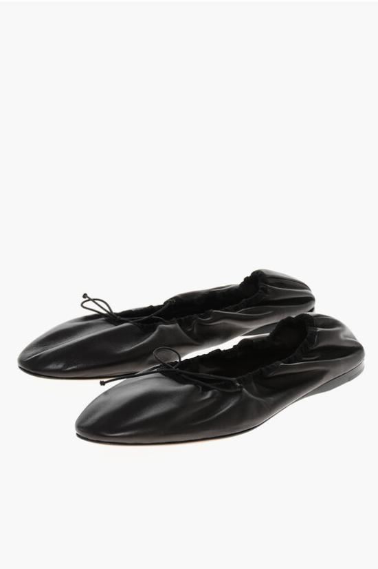  더로우 플랫 슈즈 F1539 N66 BLK Black