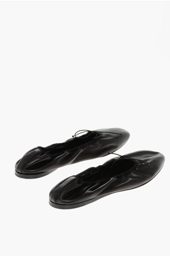  더로우 플랫 슈즈 F1539 N66 BLK Black - THE ROW