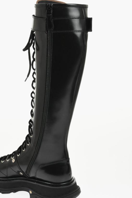  알렉산더 맥퀸 부츠 595466WHZ811081 Black - ALEXANDER MCQUEEN